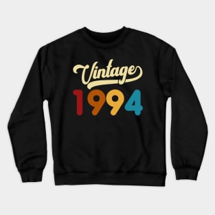 1994 Vintage Gift 26th Birthday Retro Style Crewneck Sweatshirt